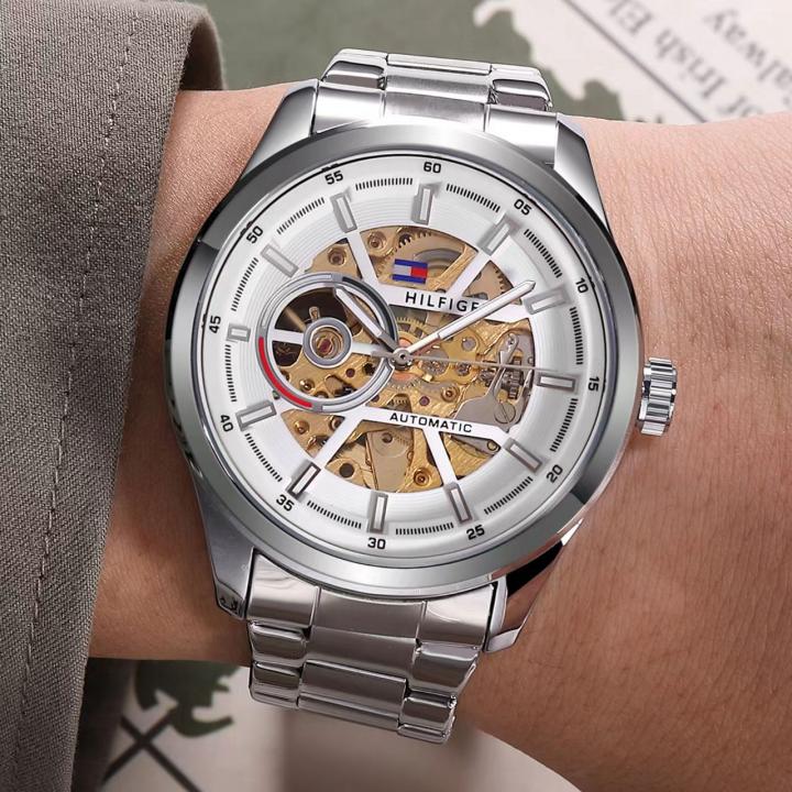 Tommy Hilfige_r Automatic Silver-White