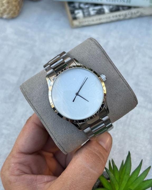 Calvin K_lein Rocna Ura Silver