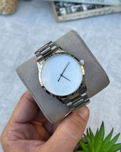 Calvin K_lein Rocna Ura Silver