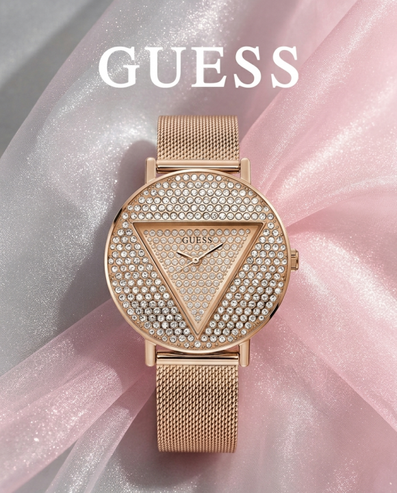 Guess Crystal Copper