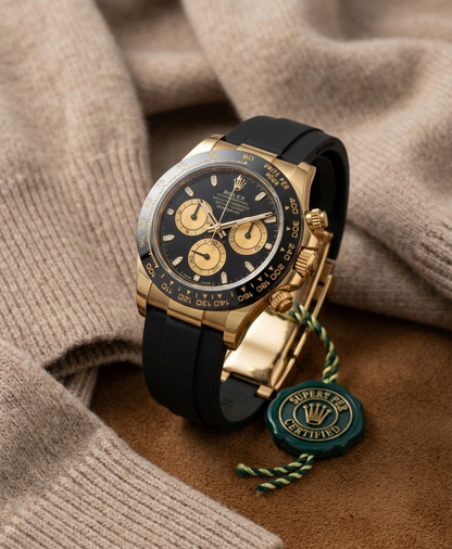 Rolee_x Cosmograph Daytona Gold Black