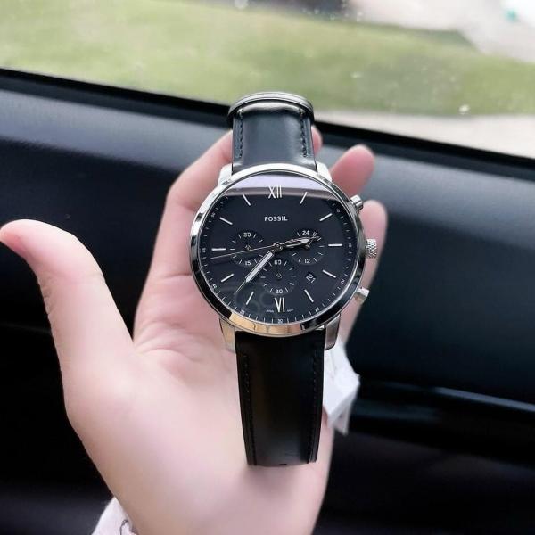 Fossi_l Neutro Chronograph Black-Silver-Black
