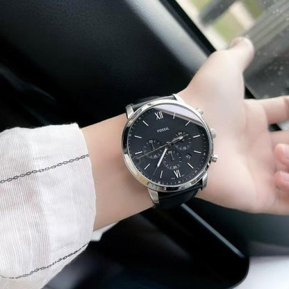 Fossi_l Neutro Chronograph Black-Silver-Black