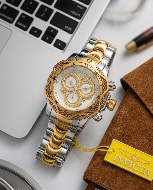 Invicta Dragon Venom 2Ton-Gold-White