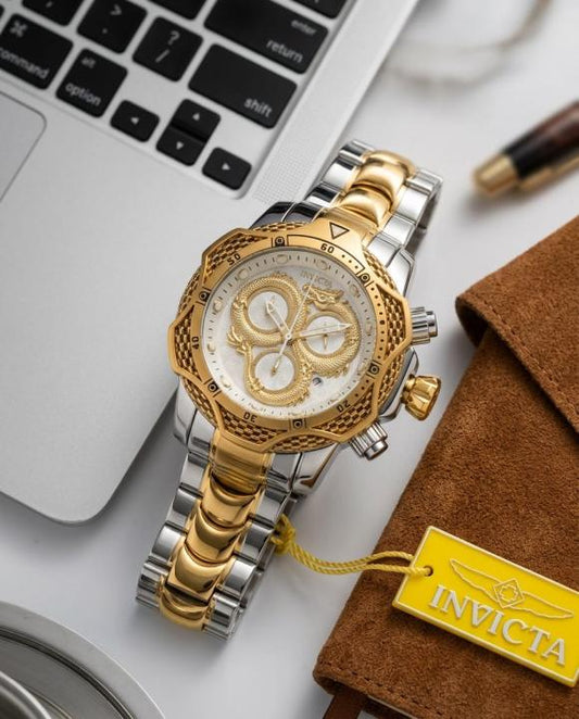 Invicta Dragon Venom 2Ton-Gold-White