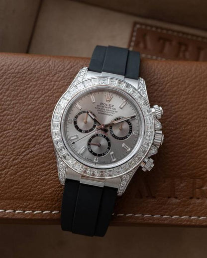 Rolee_x Oyster Perpetual Daytona Chronograph Silver