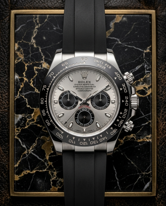 Role_x Oyster Perpetual Daytona Silver White