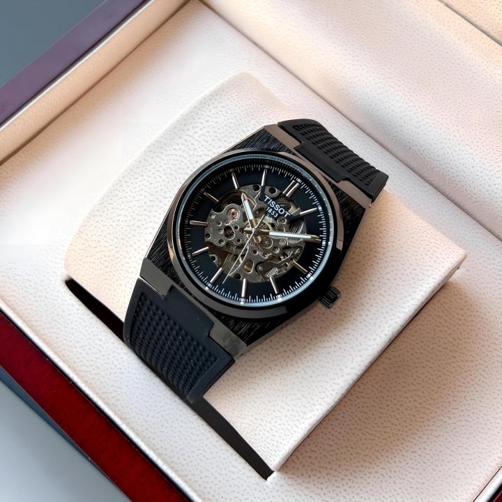 Tisso_t 1853 Prx Automatic Black
