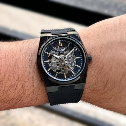 Tisso_t 1853 Prx Automatic Black