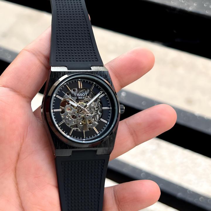Tisso_t 1853 Prx Automatic Black