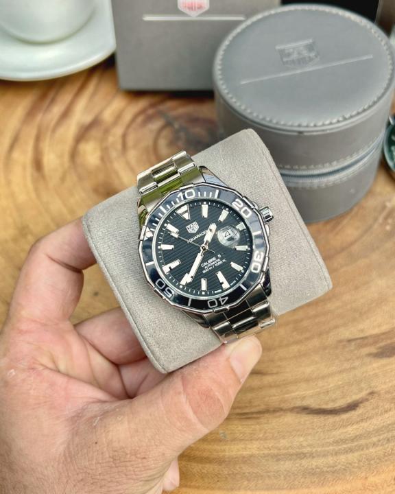 Tag Heue_r Aquaracer Silver-Black