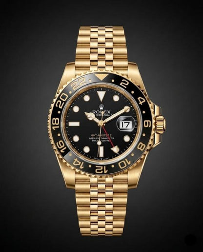 Rolee_x Oyster Perpetual Gmt Master Black Ring
