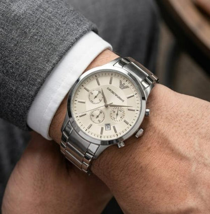 Emporio Armann_i Classic Silver-White