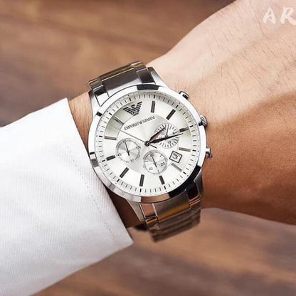 Emporio Armann_i Classic Silver-White