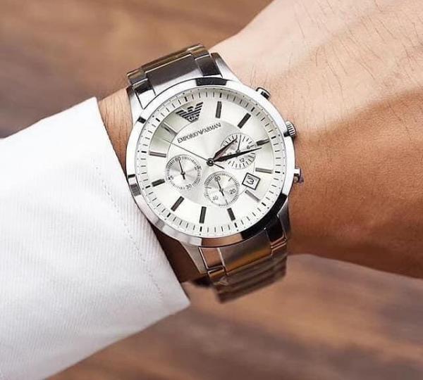 Emporio Armann_i Classic Silver-White