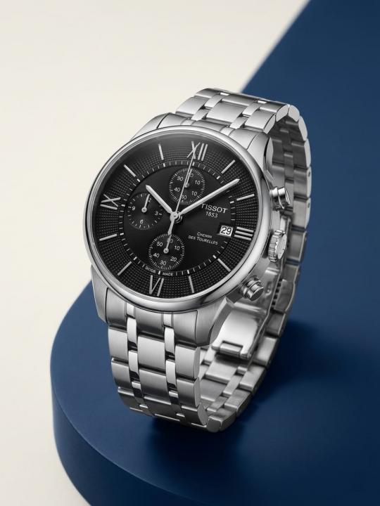 Tissoo_t 1853 Chemin Silver-Black Heavy Quality